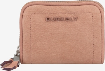 Portamonete di Burkely in rosa: frontale