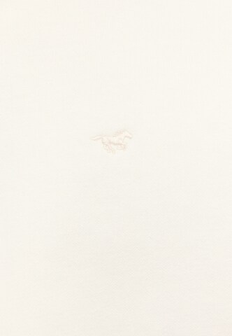 MUSTANG Sweatshirt 'Style Franklin' in White