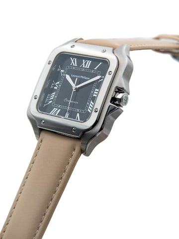Laurent Philippe - Reloj analógico 'Conqueror Black Orlov – Naked Skin' en beige
