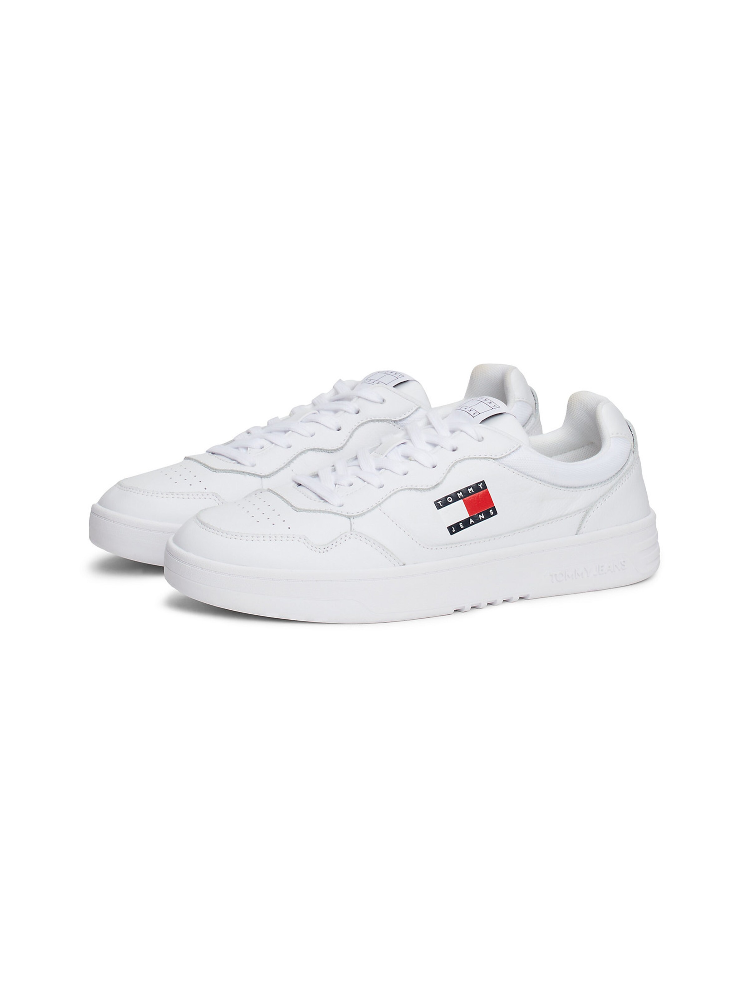 Tommy Jeans - Zapatillas deportivas bajas 'Ess' en blanco