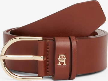 Cintura 'ESSENTIAL EFFORTLESS' di TOMMY HILFIGER in marrone: frontale