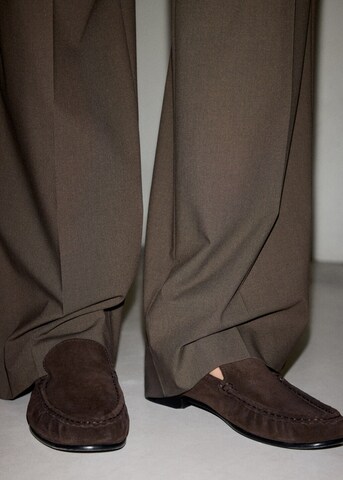 MANGO Mokassin in Braun