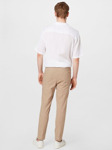 JACK & JONES Regular Housut 'David' värissä beige