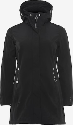 LUHTA Outdoor Jacket 'Luhta' in Black: front
