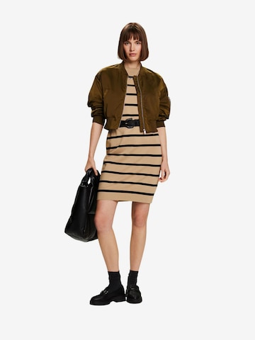 ESPRIT Strickkleid in Beige