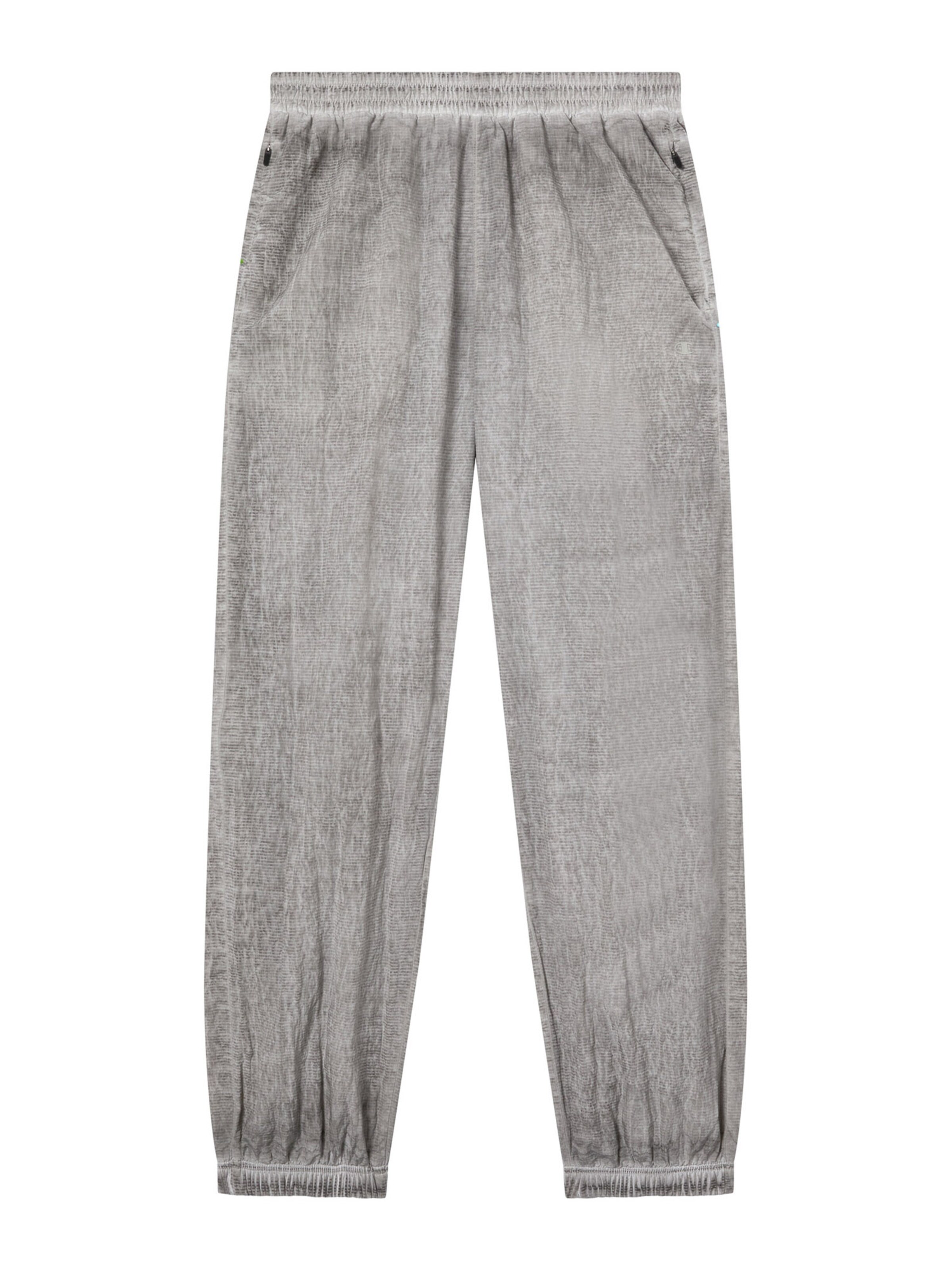 Champion Authentic Athletic Apparel Tapered Urheiluhousut värissä harmaa: etupuoli