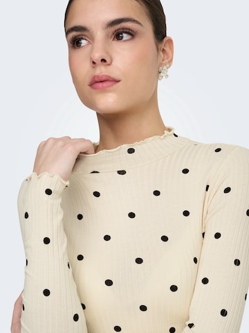 JDY Paita 'JDYFRANSISKA' värissä beige