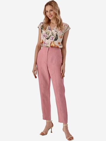 Regular Pantalon 'FERA' TATUUM en rose