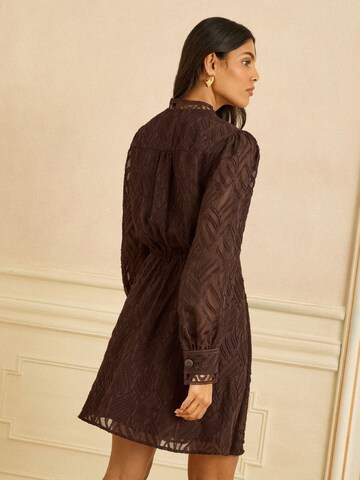 love & roses Платье в Коричневый