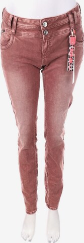 STREET ONE Skinny-Jeans 27 x 32 in Pink: predná strana
