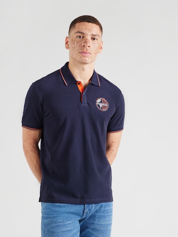 NAPAPIJRI Shirt 'ERIL' in Blauw: voorkant