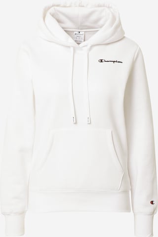 Champion Authentic Athletic Apparel Athletic Sweatshirt in White: front