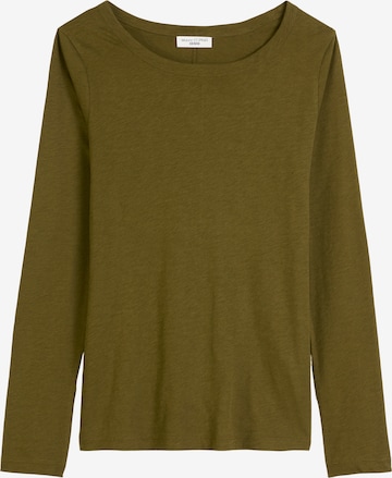 Tricou de la Marc O'Polo DENIM pe verde: față