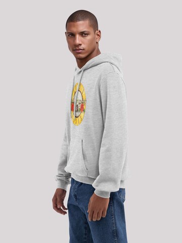 Sweat-shirt 'Guns 'n' Rose' F4NT4STIC en gris