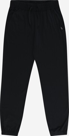 Abercrombie & Fitch Дънки Tapered Leg Панталон в черно: отпред