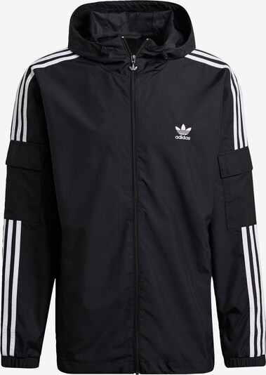 fekete / fehér ADIDAS ORIGINALS Átmeneti dzseki 'Adicolor', Termék nézet