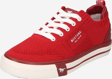 MUSTANG Sneakers in Red: front