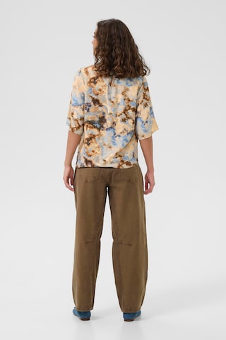 Chemisier 'CUhizzy Greece' CULTURE en marron