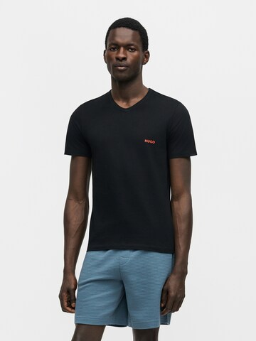 Maillot de corps HUGO en noir : devant
