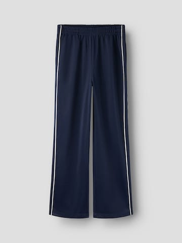 LMTD Wide Leg Hose in Blau