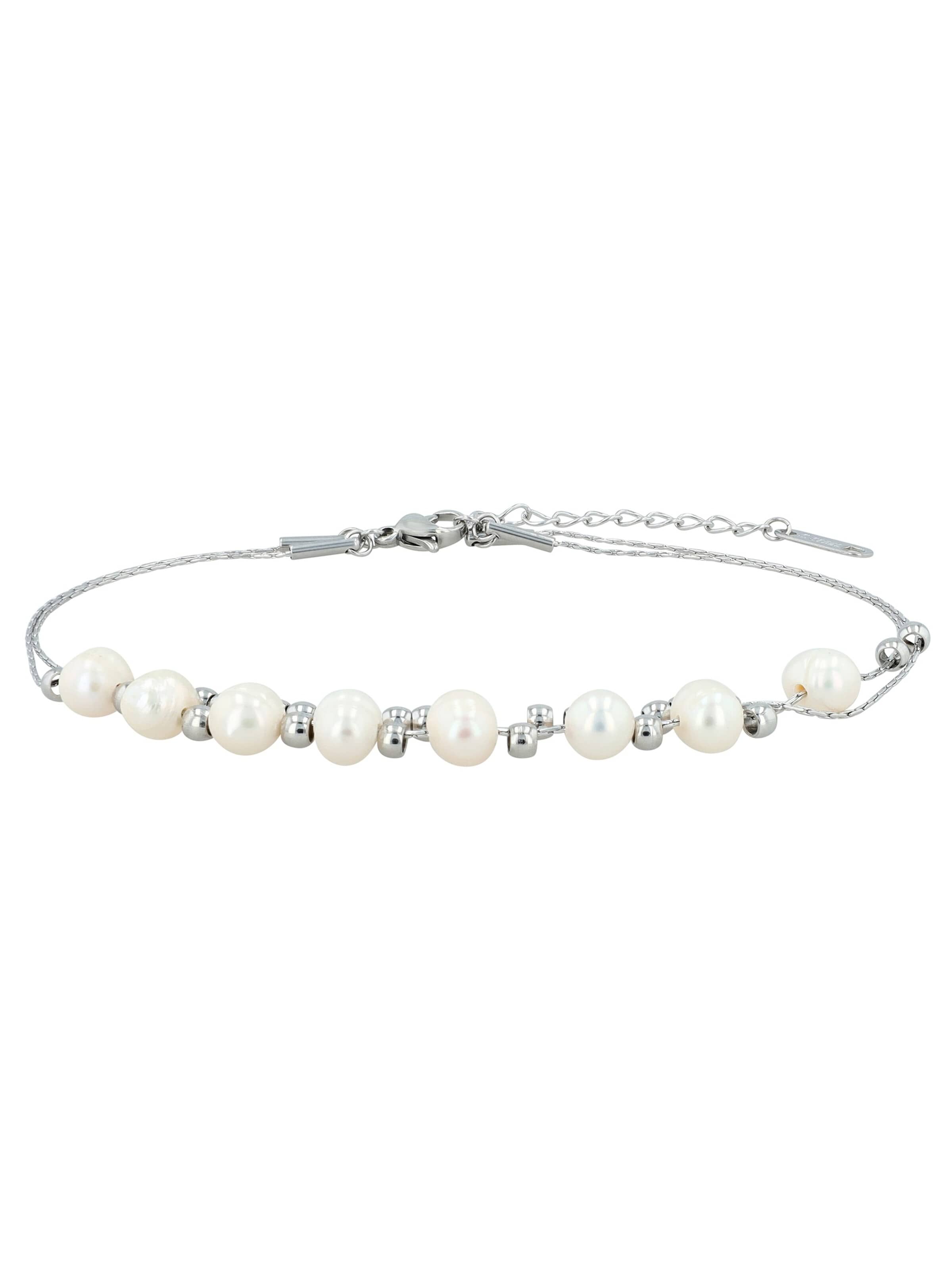 Akzent Foot Jewelry 'wasserfest' in Silver