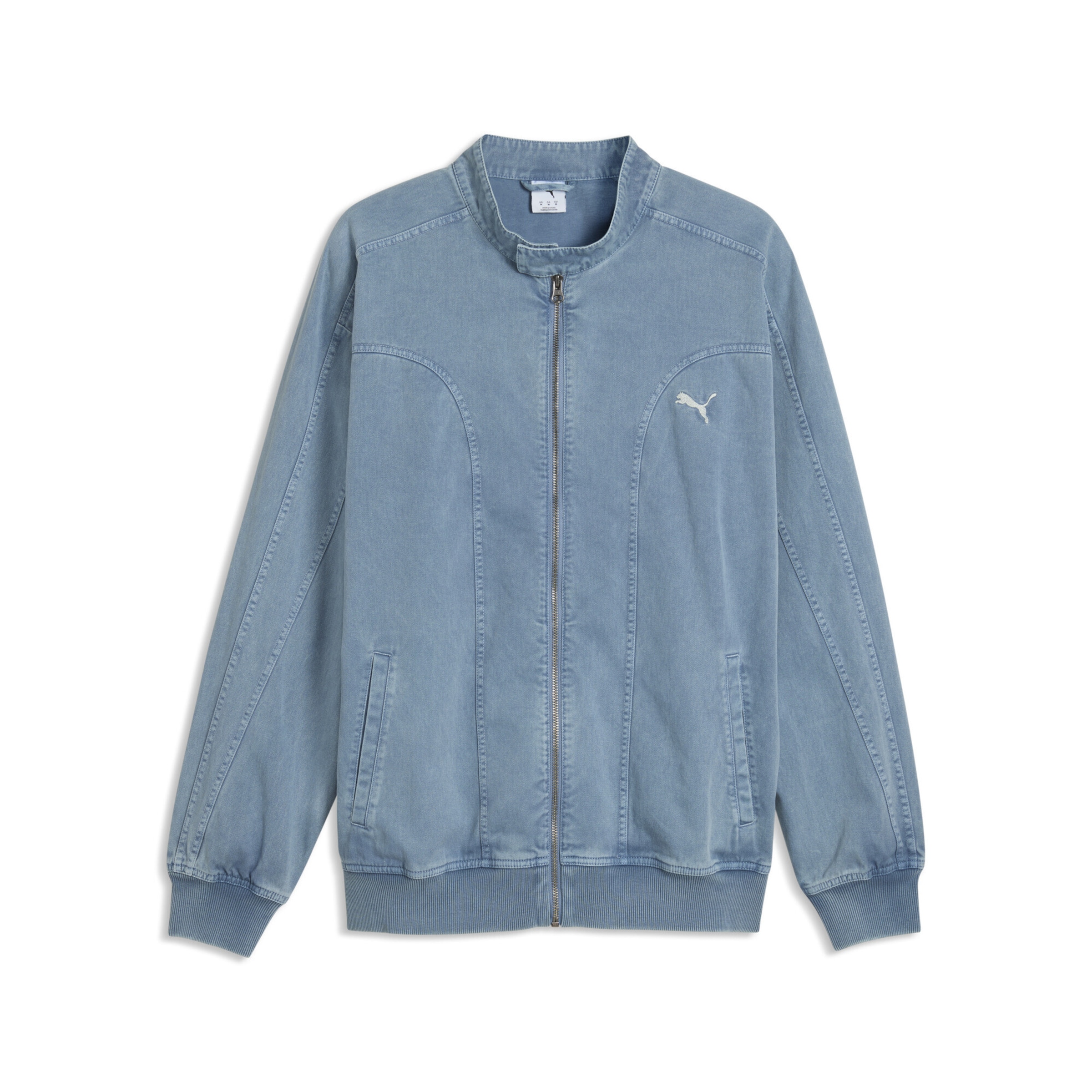 PUMA Trainingsjack 'FUTURE.PUMA.ARCHIVE T7' in Blauw: voorkant