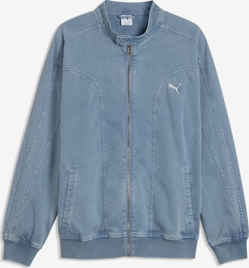 PUMA Trainingsjack 'FUTURE.PUMA.ARCHIVE T7' in Blauw: voorkant