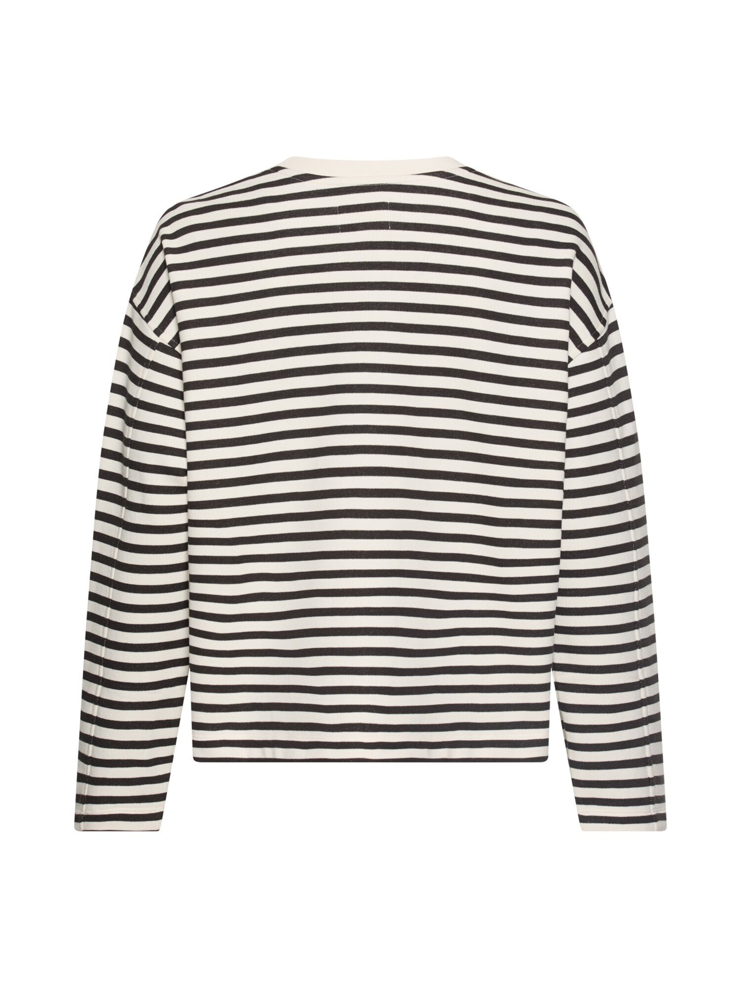 CAMEL ACTIVE Sweatshirt aus einem Baumwollmix in Schwarz