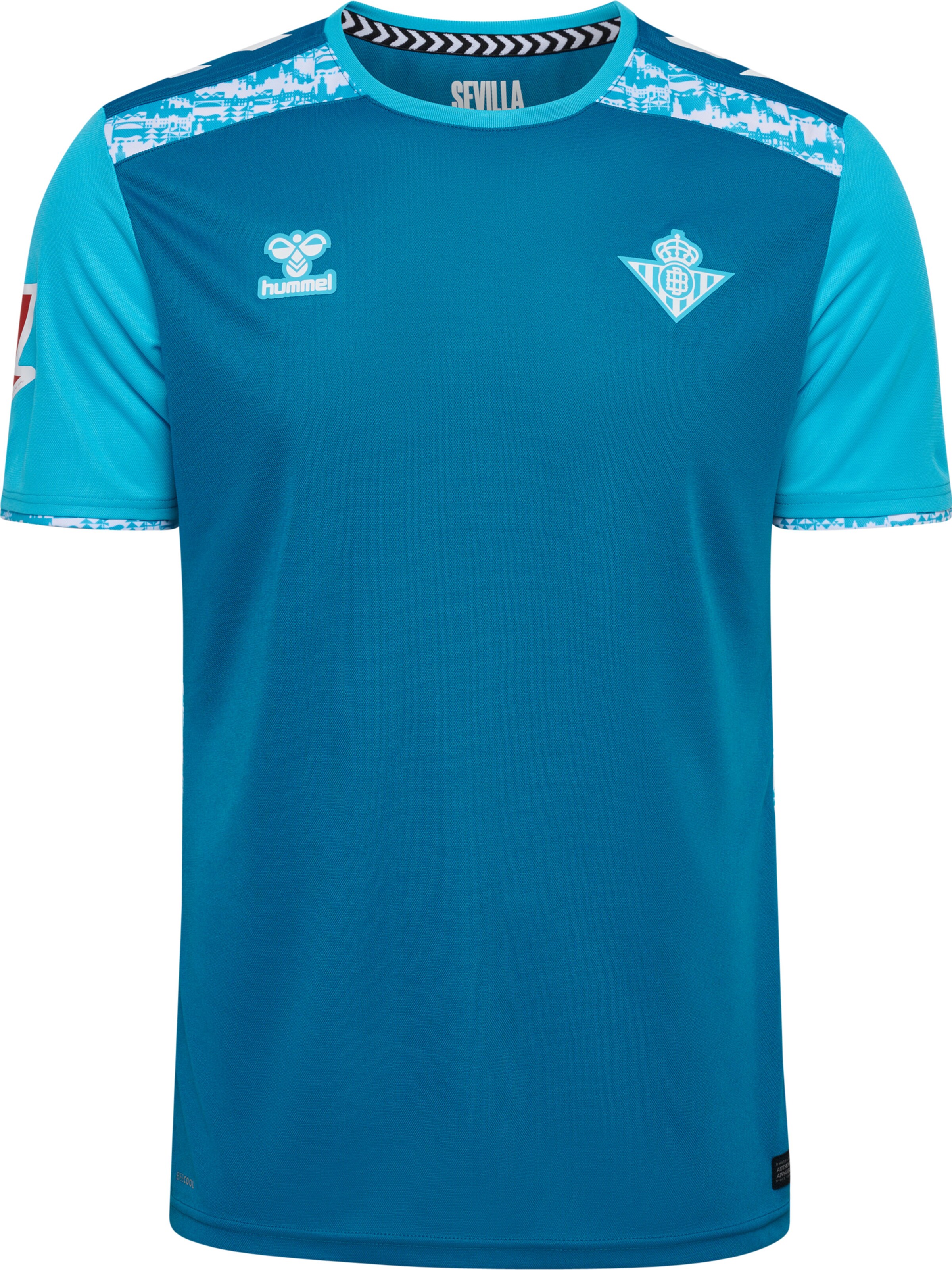 Hummel Fodboldtrøje i blå: forside