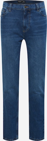 Coupe slim Jean BURTON MENSWEAR LONDON en bleu : devant