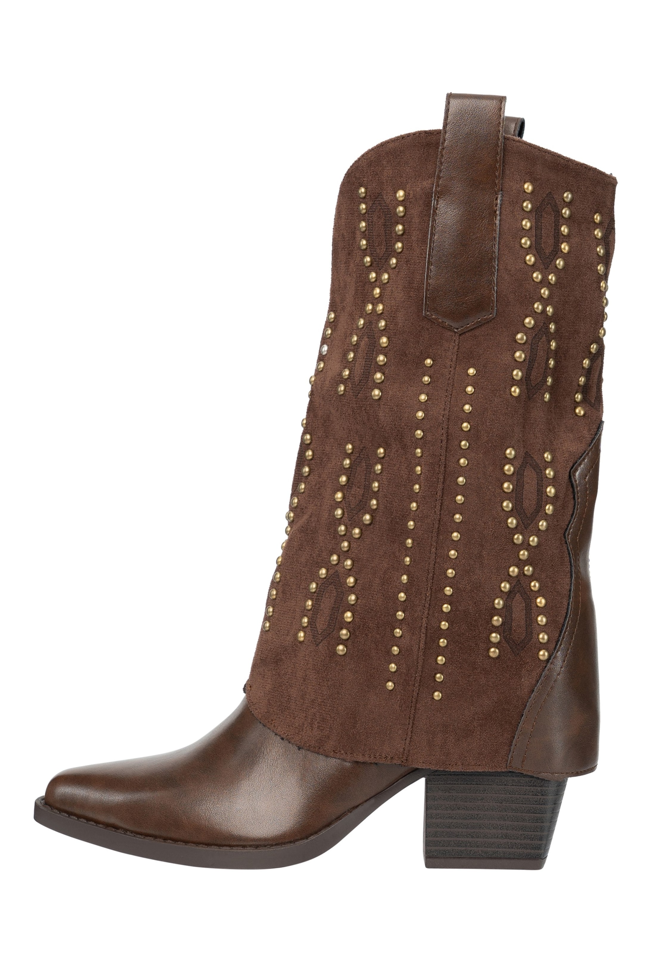 Salinyang Comwboystøvler i brun