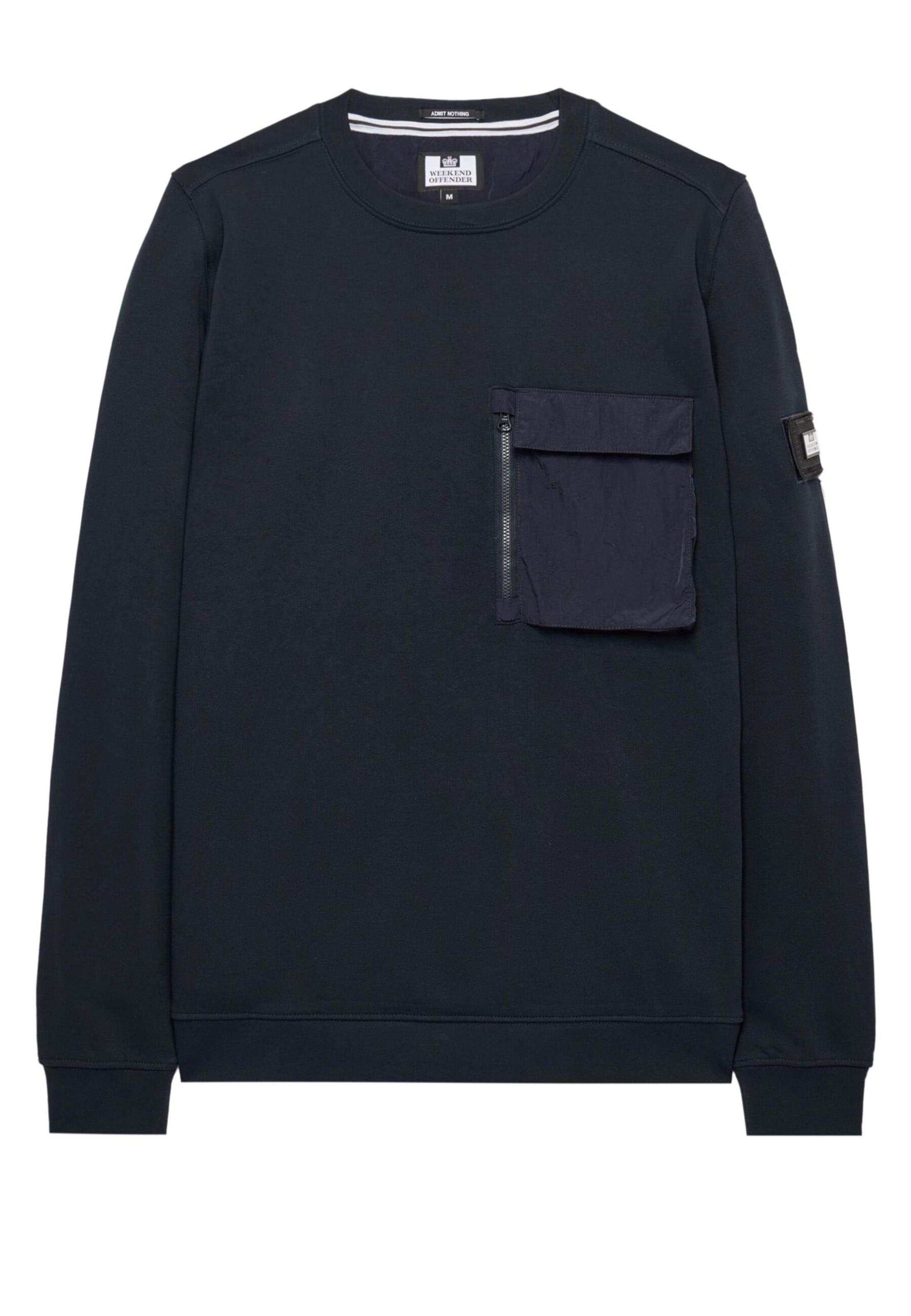 Weekend Offender Sweatshirt in Blau: Vorderseite