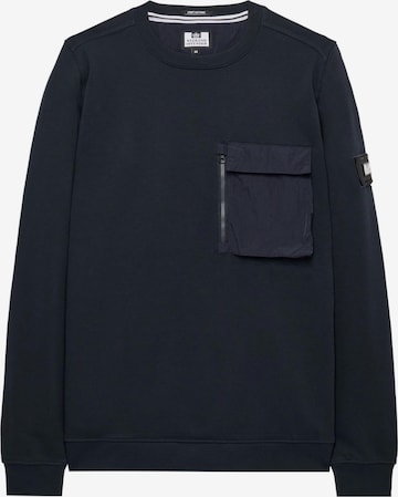 Sweat-shirt Weekend Offender en bleu : devant