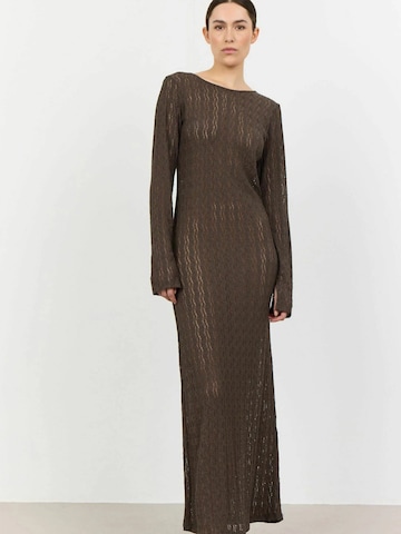 Robes en maille 'Laica 4' Levete Room en marron
