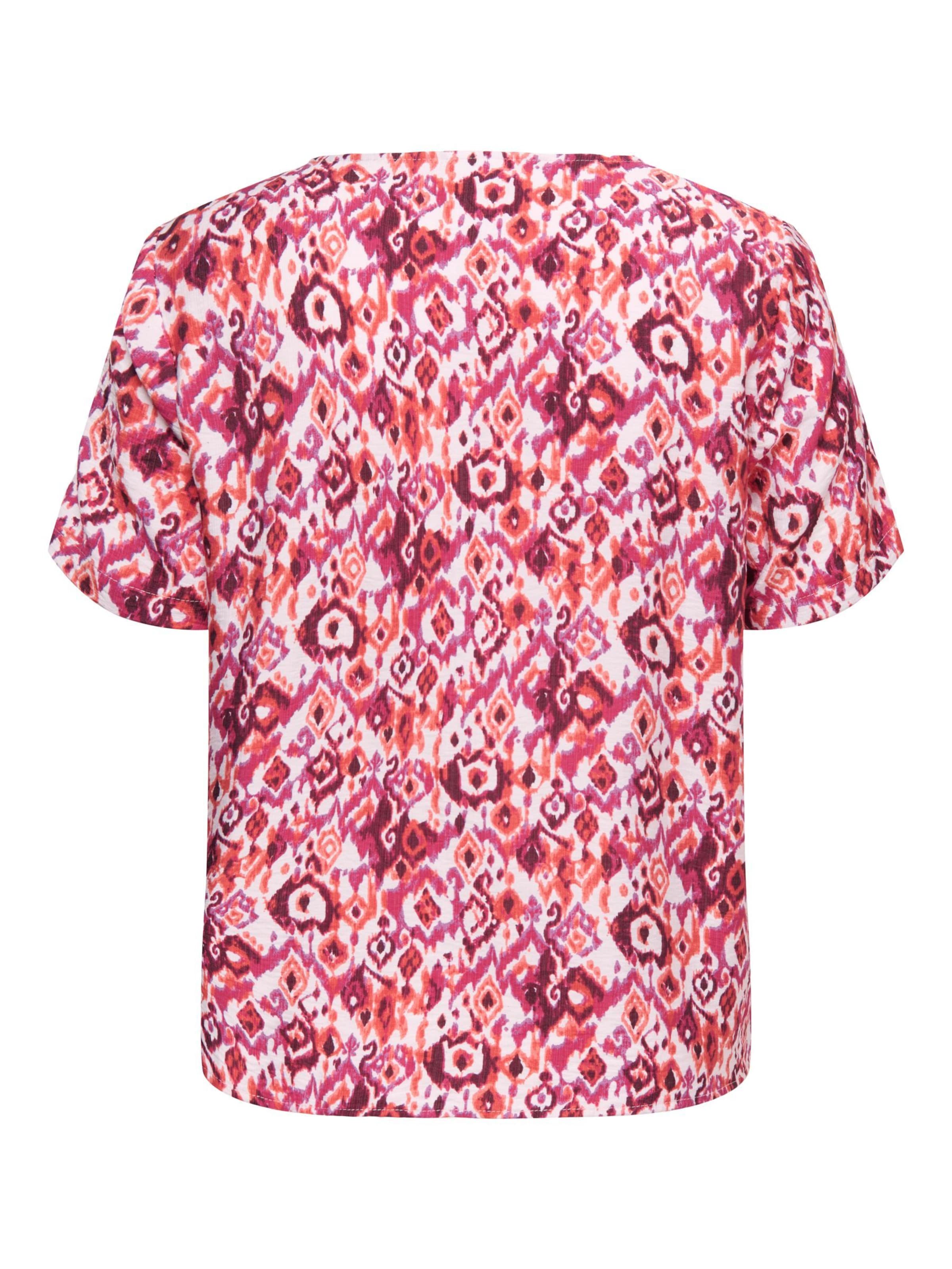 ONLY Carmakoma Blus 'CARHavana' i rosa
