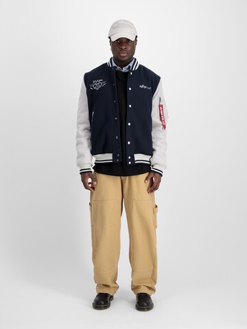 ALPHA INDUSTRIES Přechodná bunda – modrá