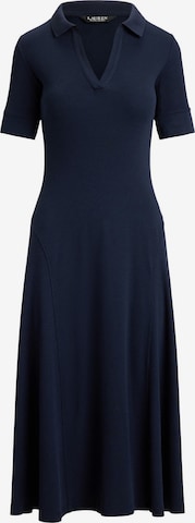 Rochie tricotat de la Lauren Ralph Lauren pe albastru: față