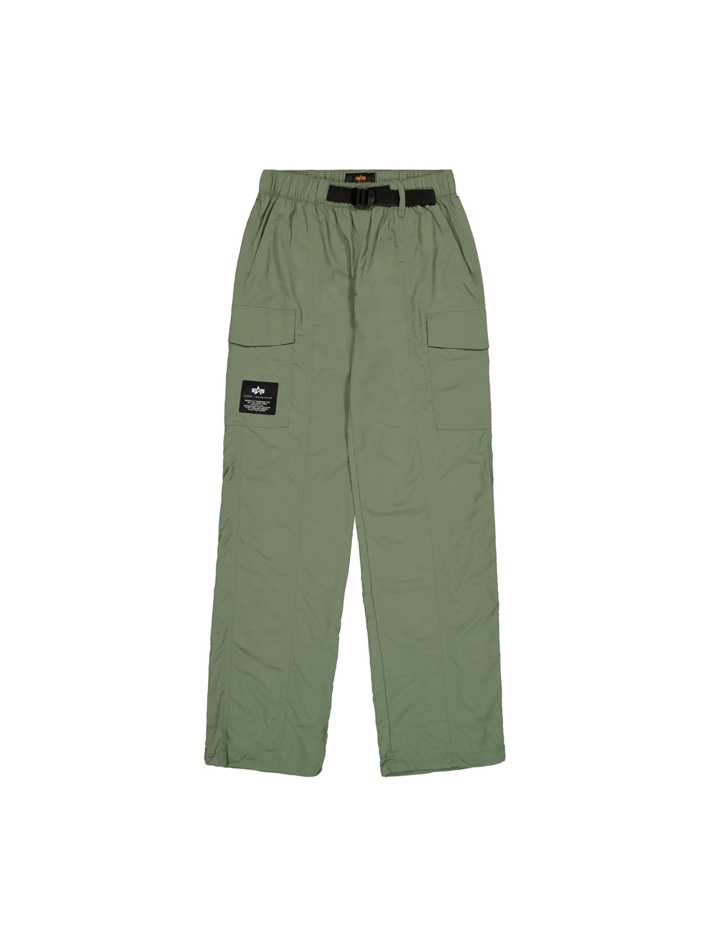 ALPHA INDUSTRIES Regular Cargohose‌‌‌‌‌‌‌‌‌‌ in Grün: Vorderseite
