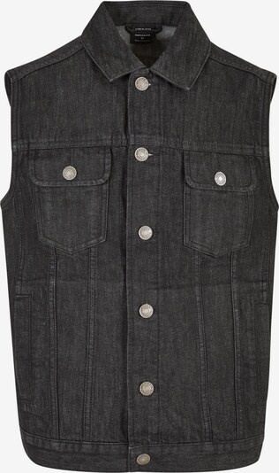 Urban Classics Vest in Black denim, Item view