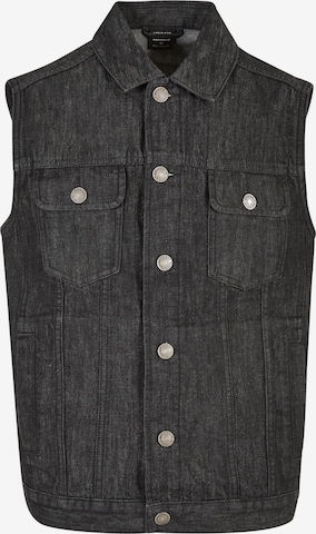 Urban Classics Vest in Black: front