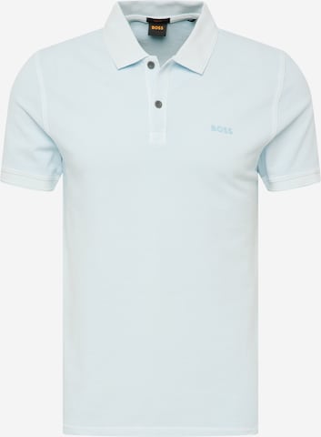 BOSS Orange Regular Fit Poloshirt 'Prime' in Blau: predná strana
