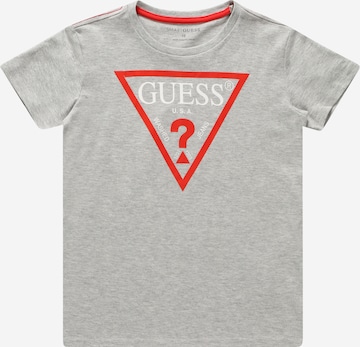 Maglietta di GUESS in grigio: frontale