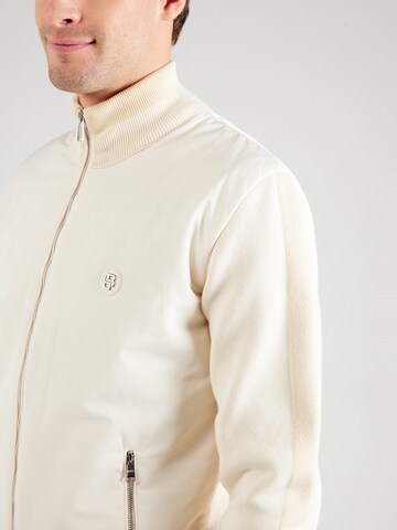 BOSS Gebreid vest 'C-Darmando' in Beige