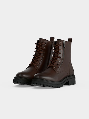 Bottines à lacets GEOX en marron