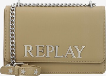 REPLAY Crossbody Bag in Green: front