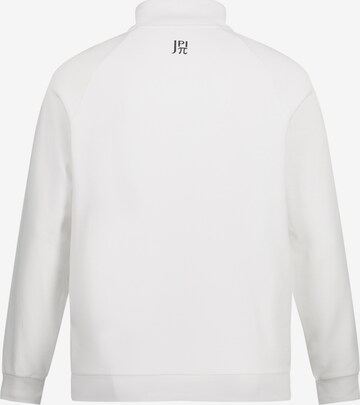 JAY-PI Zip-Up Hoodie in White