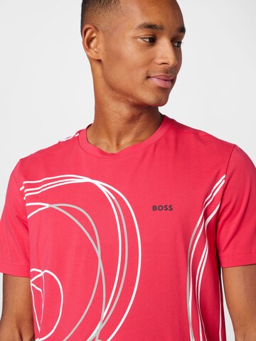 BOSS Green Shirt 'TEE 4' in Pink