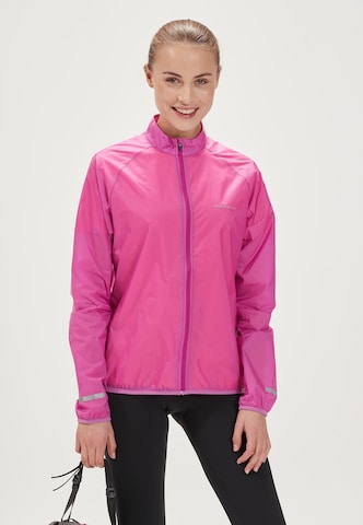 ENDURANCE Athletic Jacket 'Immie' in Purple: front
