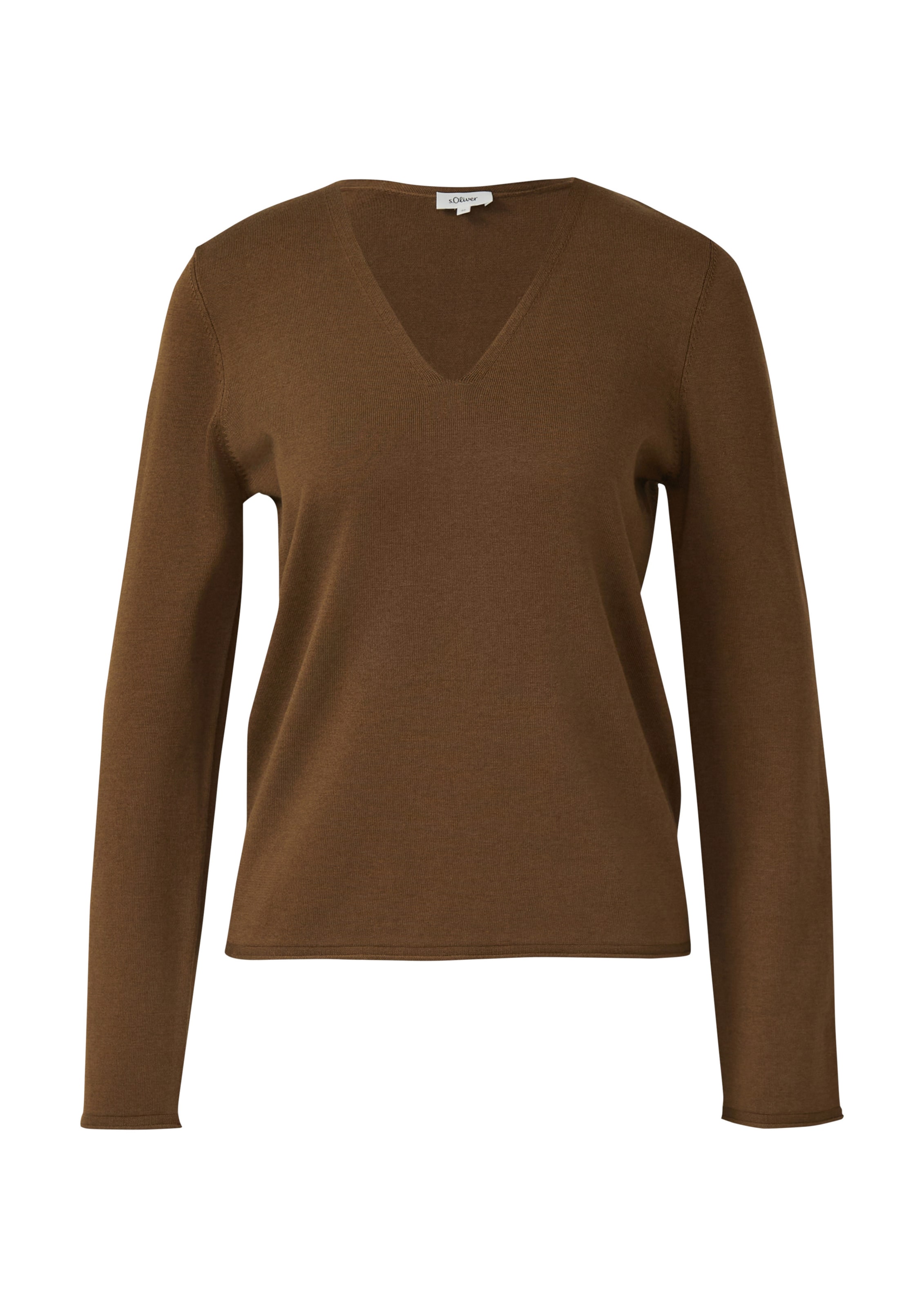 Pull-over s.Oliver en marron : devant