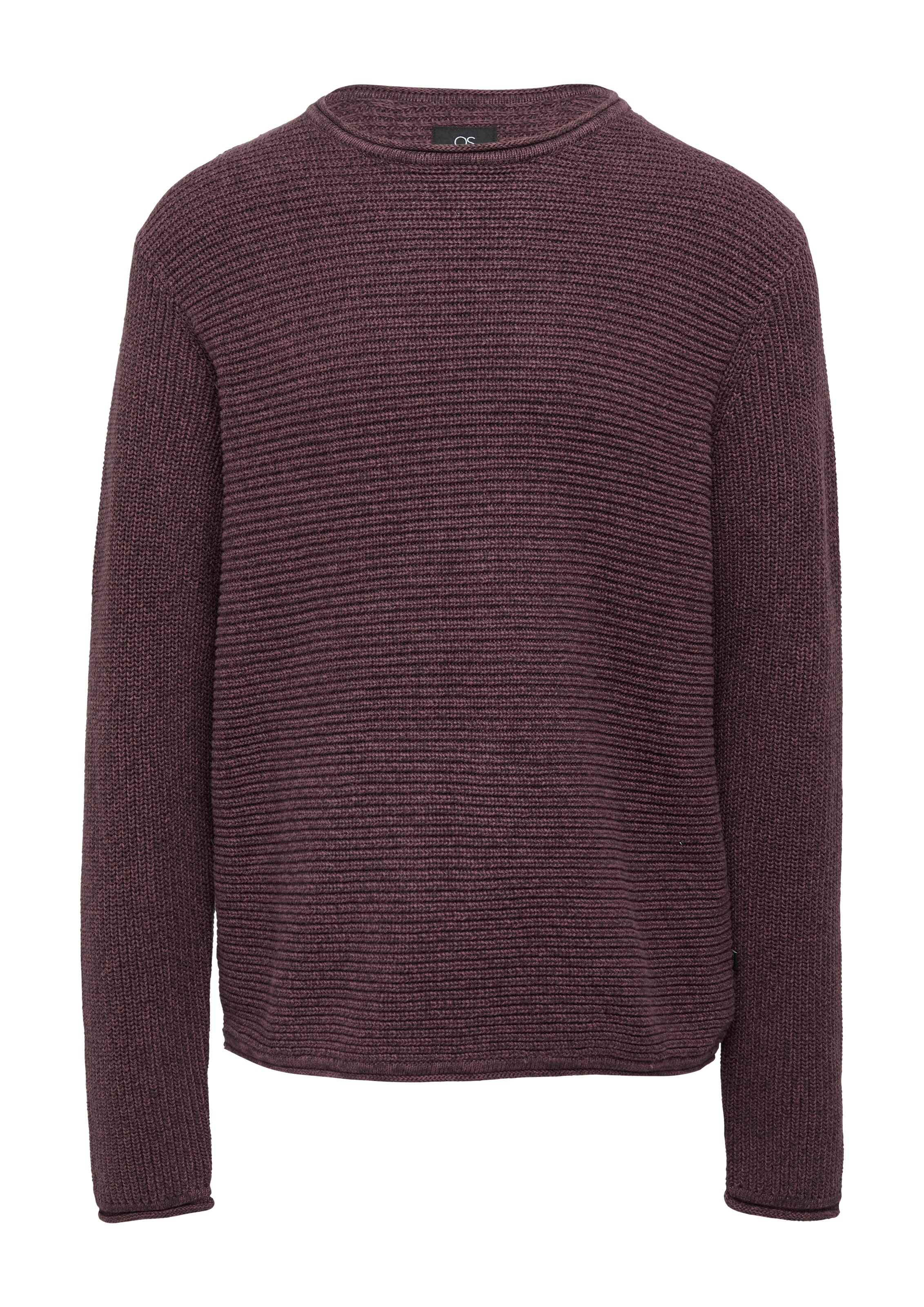 Pull-over QS en violet : devant